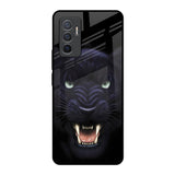 Angry Black Leopard Vivo V23e 5G Glass Back Cover Online