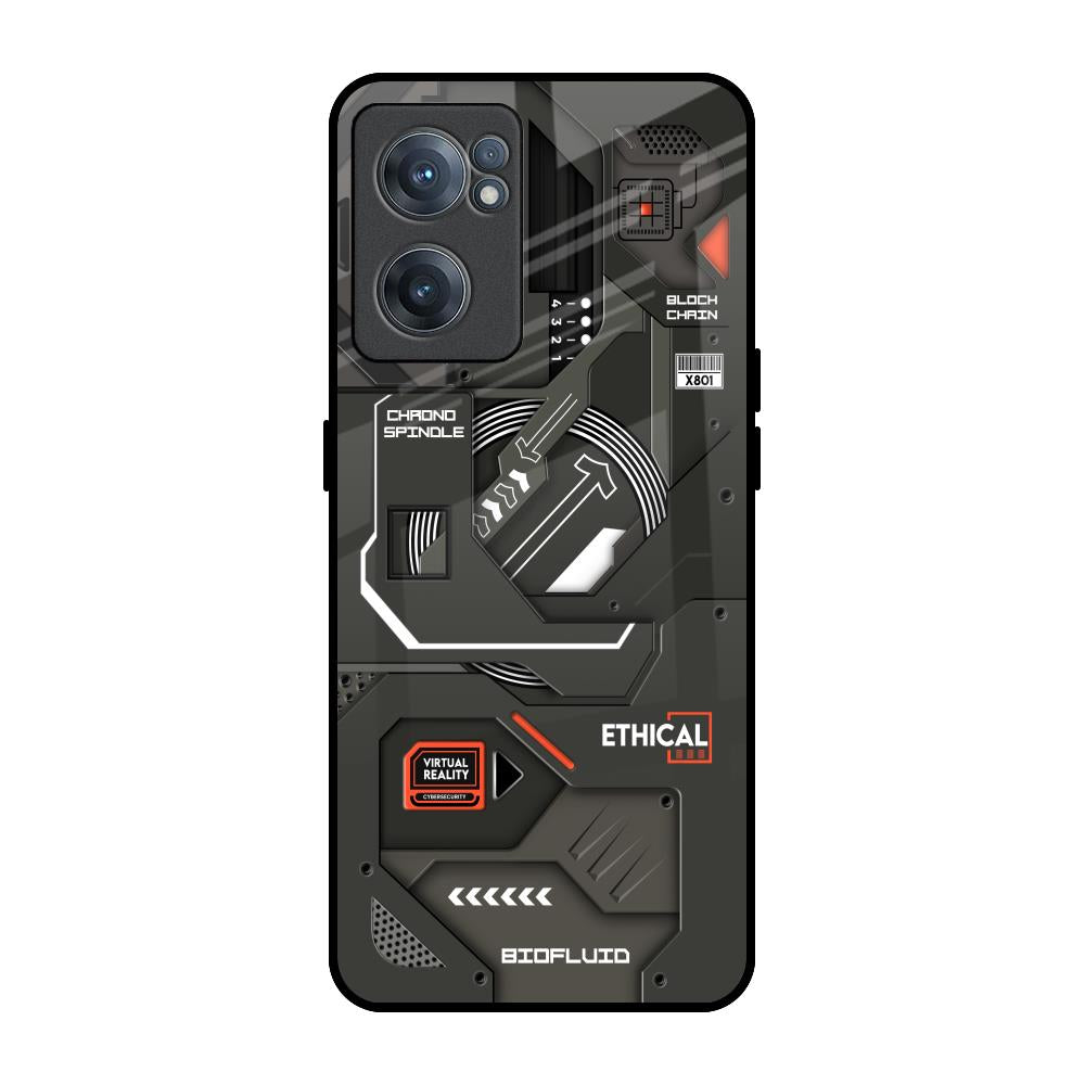 Tech Aesthetics OnePlus Nord CE 2 5G Glass Back Cover Online