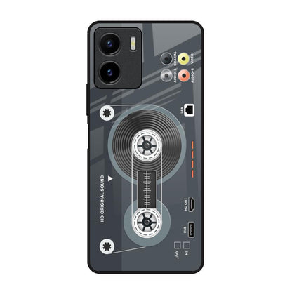 Retro Recorder Vivo Y15s Glass Back Cover Online