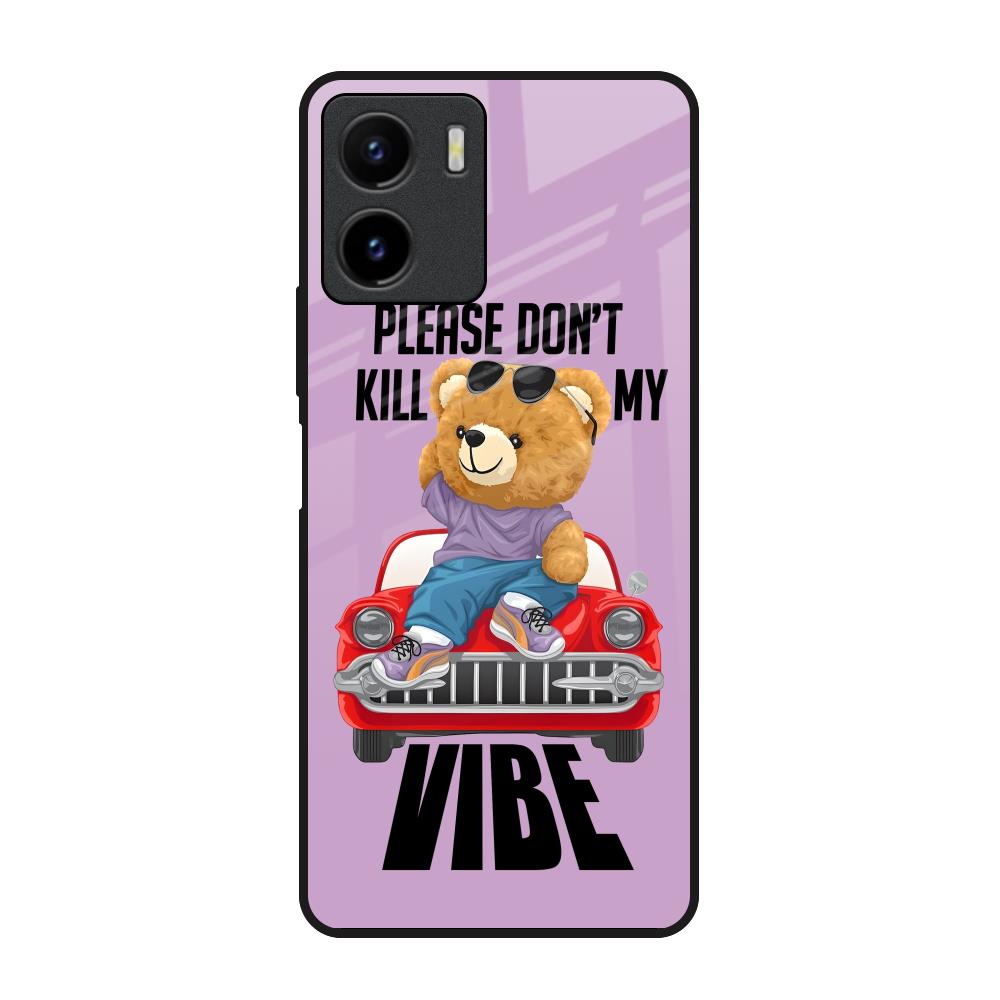 Don't Kill My Vibe Vivo Y15s Glass Back Cover Online