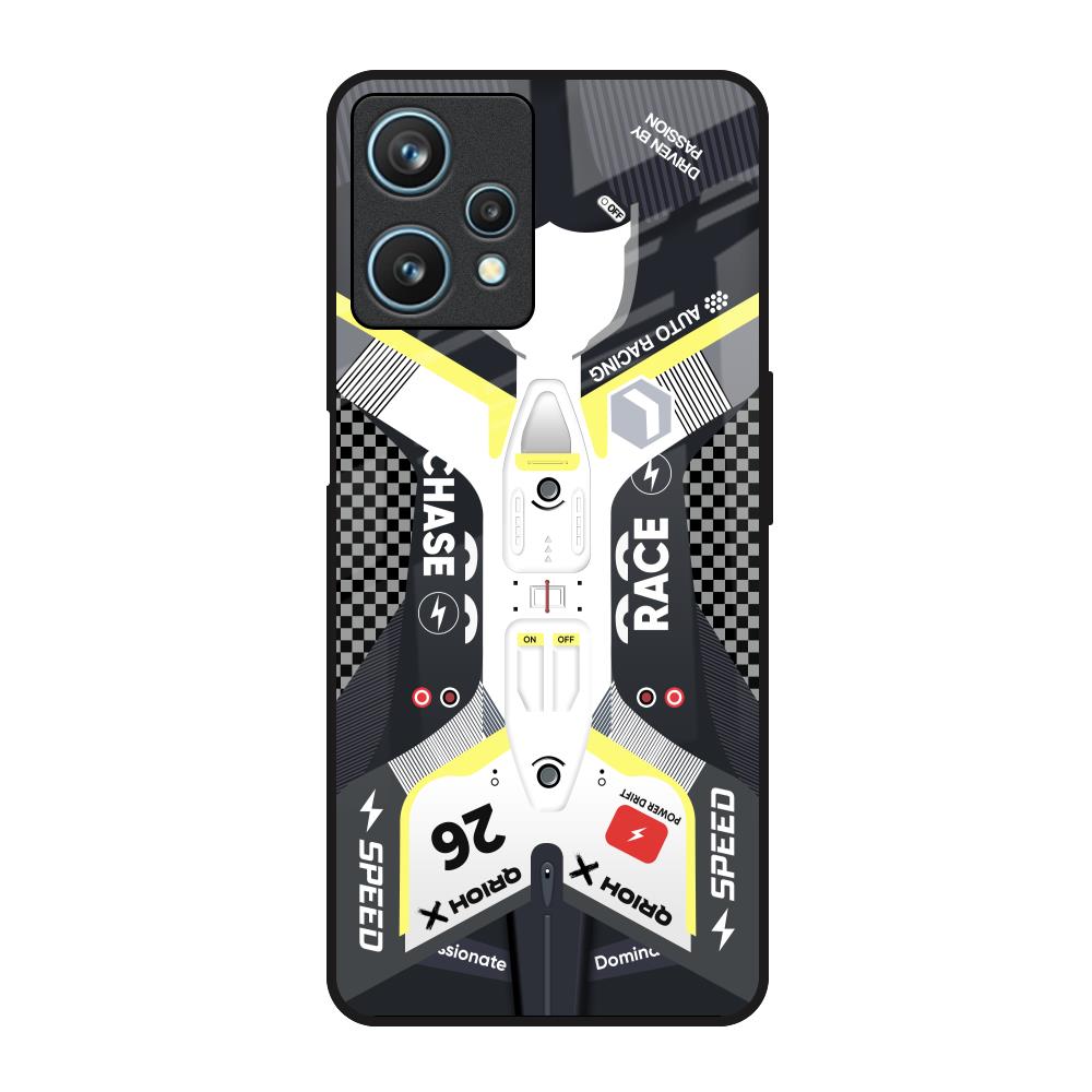Car Enthusiast Realme 9 Pro 5G Glass Back Cover Online
