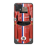 Racing Vintage Oppo A16K Glass Back Cover Online