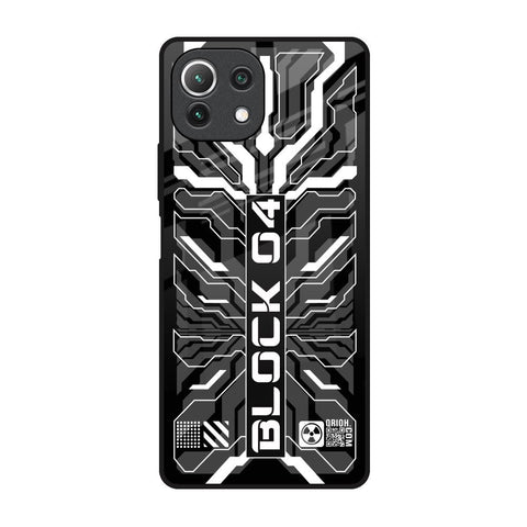 Monochrome Magic Mi 11 Lite NE 5G Glass Back Cover Online