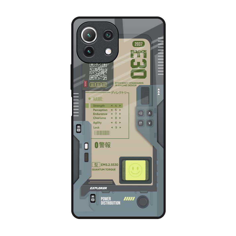 Art Station Mi 11 Lite NE 5G Glass Back Cover Online