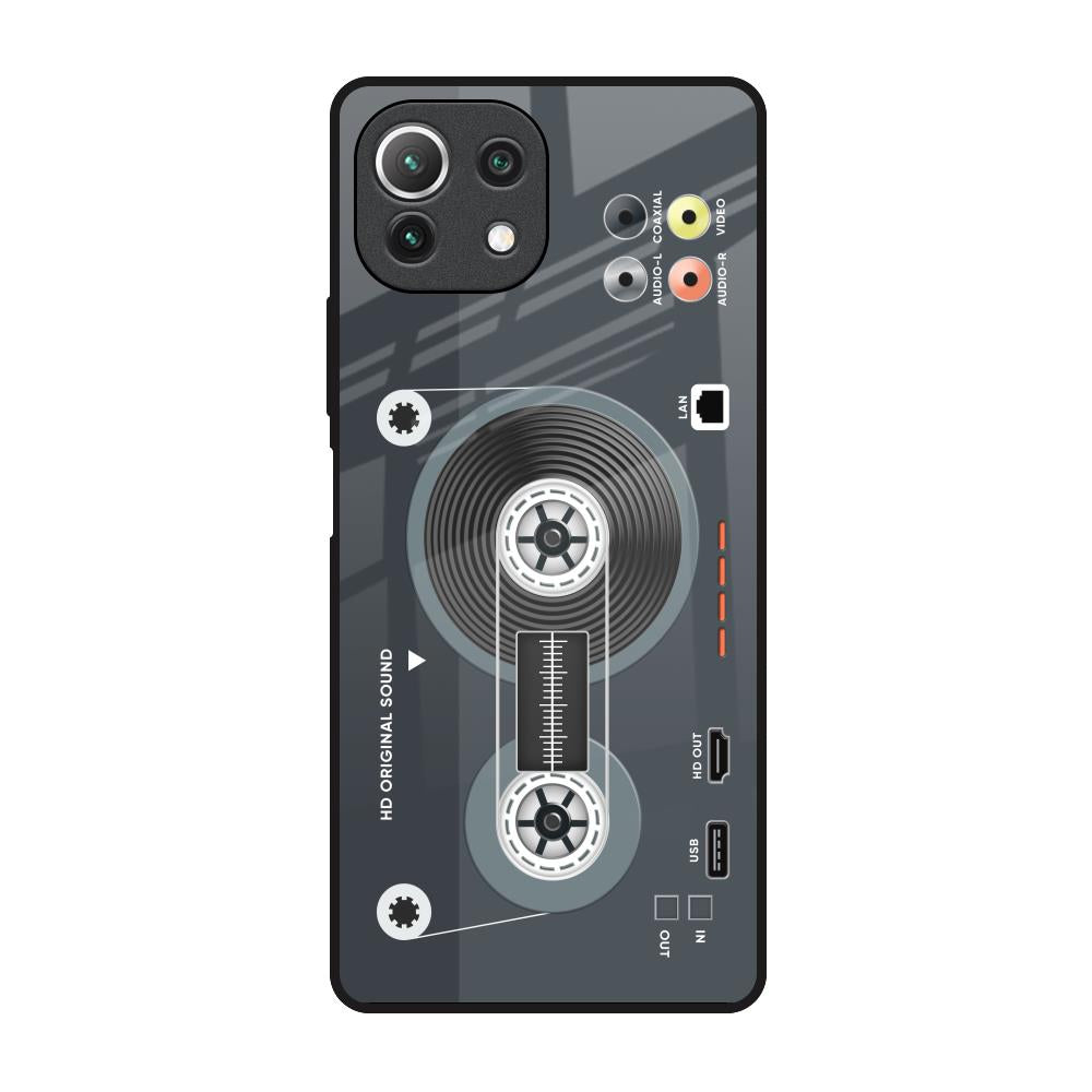 Retro Recorder Mi 11 Lite NE 5G Glass Back Cover Online