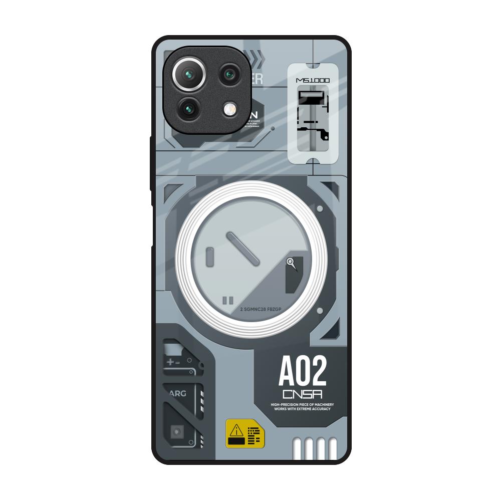 Modern Technology Mi 11 Lite NE 5G Glass Back Cover Online