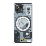 Modern Technology Mi 11 Lite NE 5G Glass Back Cover Online