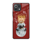 Astronaut Bear Mi 11 Lite NE 5G Glass Back Cover Online