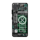 Green Camo Circuit Samsung Galaxy F42 5G Glass Back Cover Online