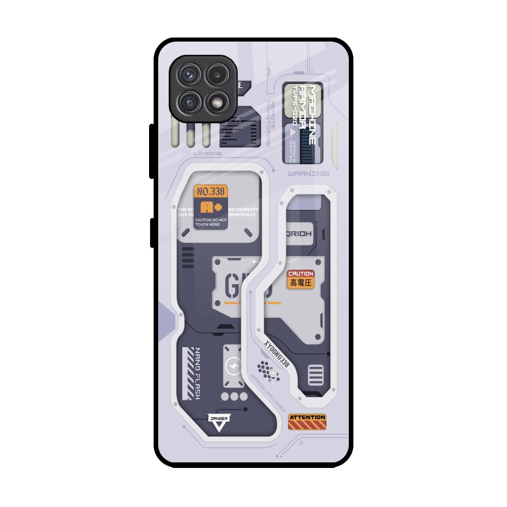 Tech Savvy Samsung Galaxy F42 5G Glass Back Cover Online