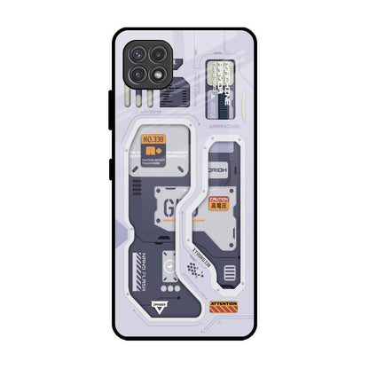 Tech Savvy Samsung Galaxy F42 5G Glass Back Cover Online