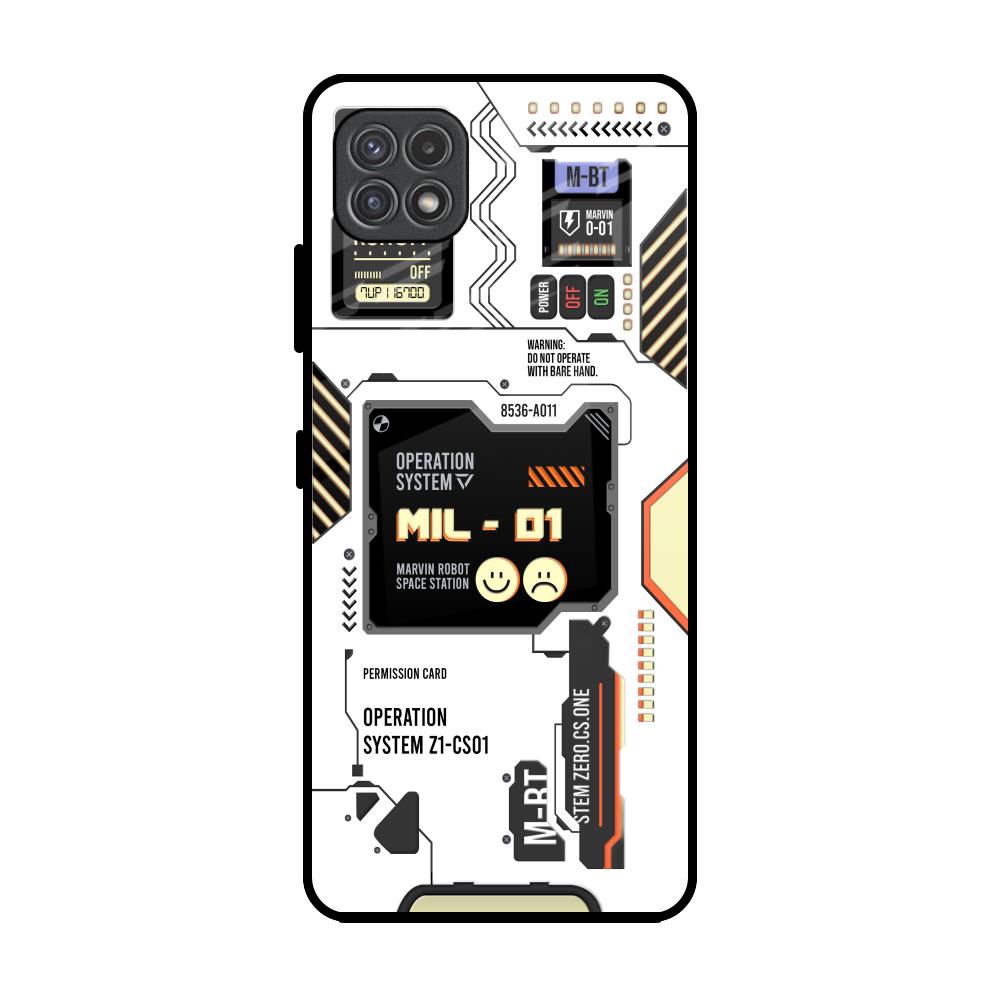Tech Display Samsung Galaxy F42 5G Glass Back Cover Online