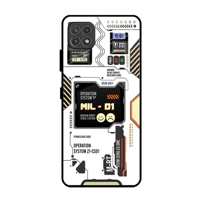 Tech Display Samsung Galaxy F42 5G Glass Back Cover Online
