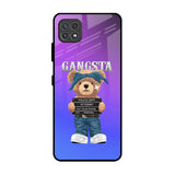 Gangsta Bear Samsung Galaxy F42 5G Glass Back Cover Online