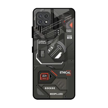Tech Aesthetics Samsung Galaxy F42 5G Glass Back Cover Online