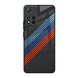 Carbon Inspired Mi 11i HyperCharge Glass Back Cover Online