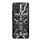Monochrome Magic Mi 11i HyperCharge Glass Back Cover Online