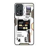 Tech Display Mi 11i HyperCharge Glass Back Cover Online