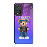 Gangsta Bear Mi 11i HyperCharge Glass Back Cover Online