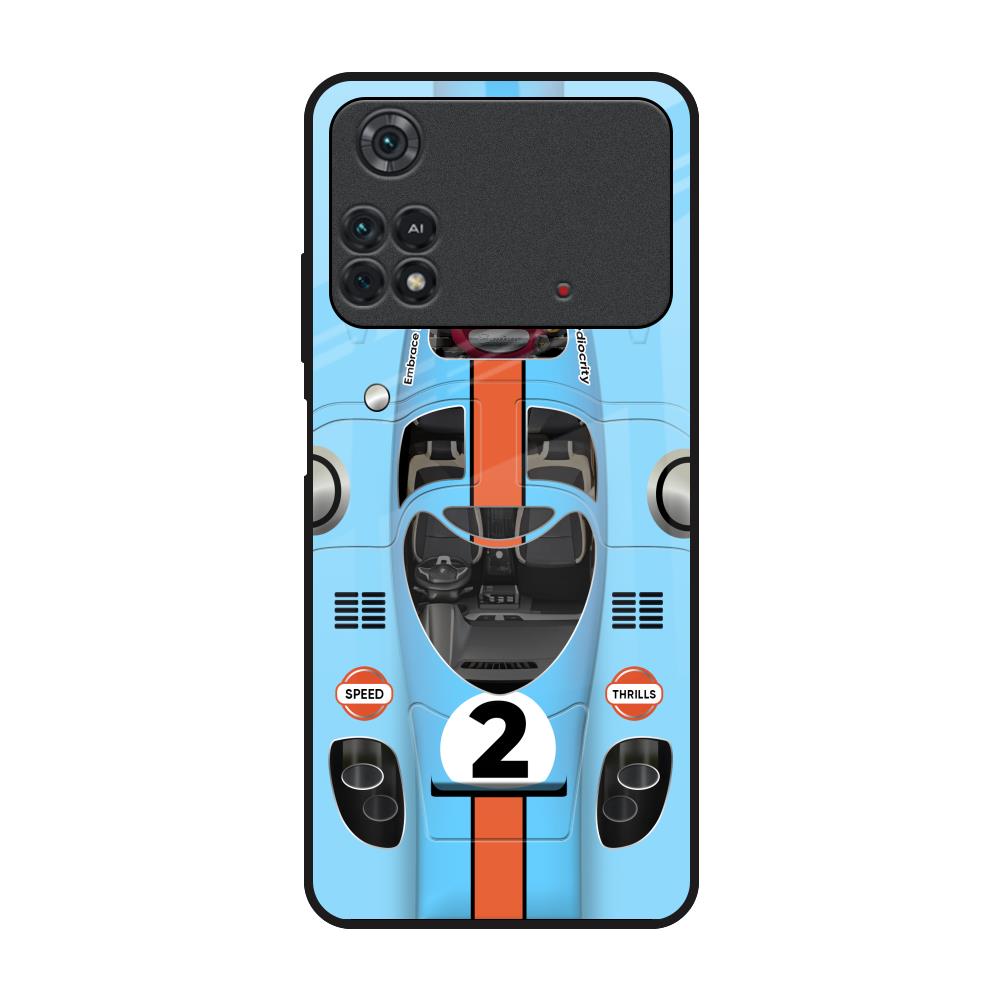 Race Laboratory Poco M4 Pro Glass Back Cover Online