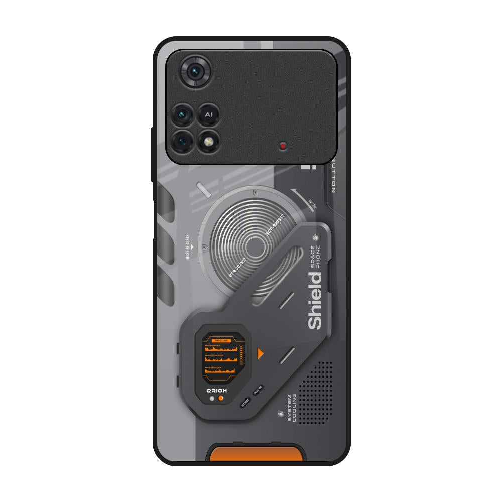 Tech Lifestyle Poco M4 Pro Glass Back Cover Online