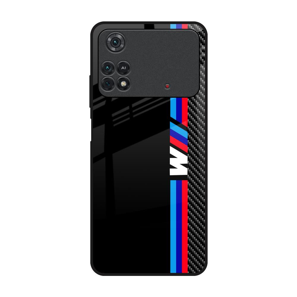 Automotive Art Poco M4 Pro Glass Back Cover Online