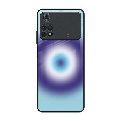 Evil Eye Art Poco M4 Pro Glass Back Cover Online
