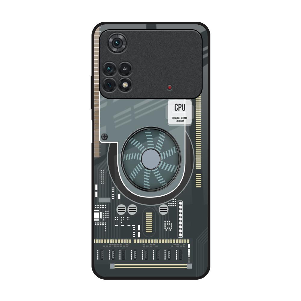 Motherboard Circuit Poco M4 Pro Glass Back Cover Online