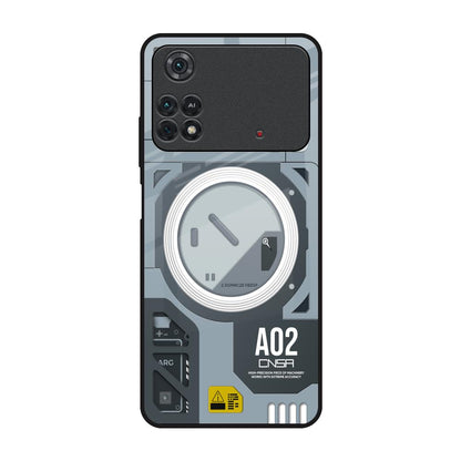 Modern Technology Poco M4 Pro Glass Back Cover Online
