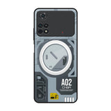 Modern Technology Poco M4 Pro Glass Back Cover Online