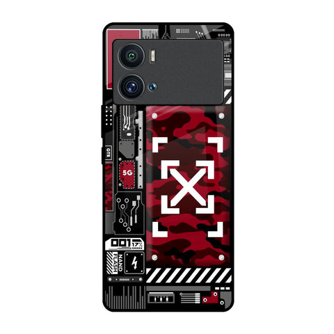 Technology Art iQOO 9 Pro Glass Back Cover Online