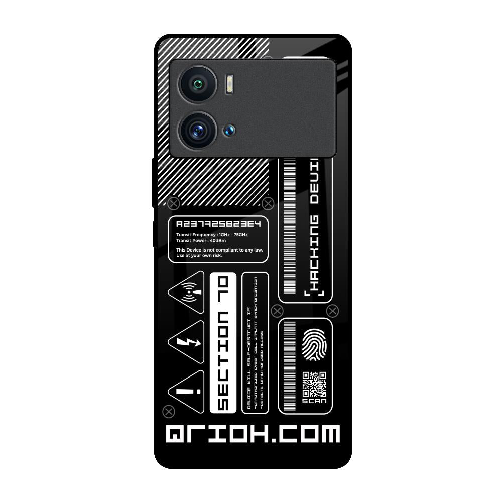 Futuristic Art iQOO 9 Pro Glass Back Cover Online