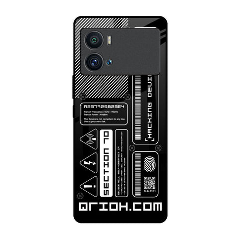 Futuristic Art iQOO 9 Pro Glass Back Cover Online