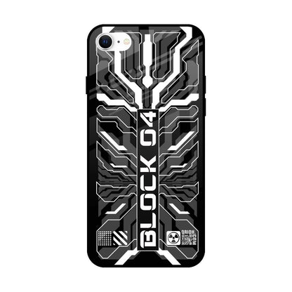Monochrome Magic iPhone SE 2022 Glass Back Cover Online