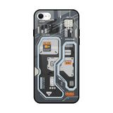 Retro Futuristic iPhone SE 2022 Glass Back Cover Online