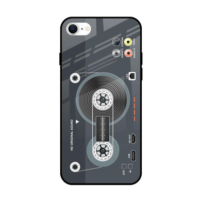 Retro Recorder iPhone SE 2022 Glass Back Cover Online