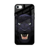Angry Black Leopard iPhone SE 2022 Glass Back Cover Online