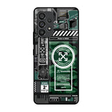 Green Camo Circuit Samsung Galaxy A53 5G Glass Back Cover Online