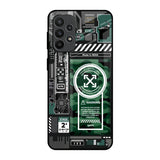 Green Camo Circuit Samsung Galaxy A23 Glass Back Cover Online