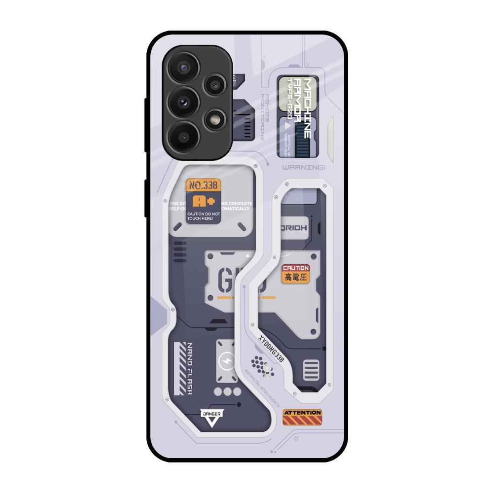 Tech Savvy Samsung Galaxy A23 Glass Back Cover Online