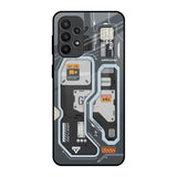 Retro Futuristic Samsung Galaxy A23 Glass Back Cover Online