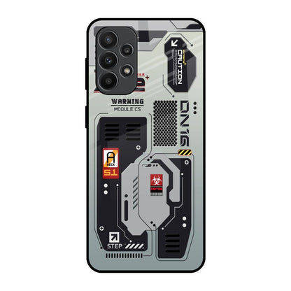 Techno Vibes Samsung Galaxy A23 Glass Back Cover Online