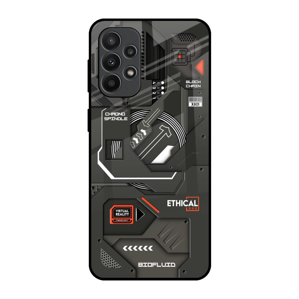 Tech Aesthetics Samsung Galaxy A23 Glass Back Cover Online