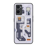Tech Savvy Oppo A96 Glass Back Cover Online