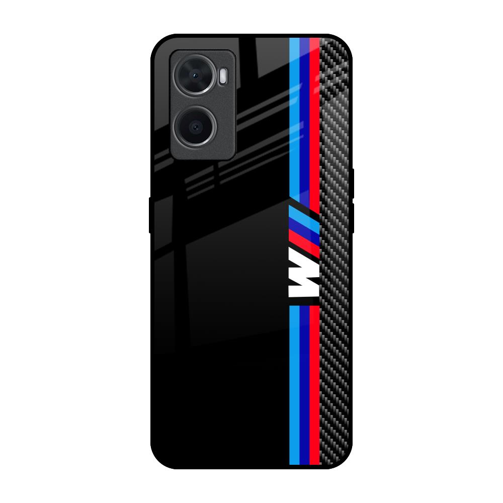 Automotive Art Oppo A96 Glass Back Cover Online