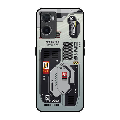 Techno Vibes Oppo A96 Glass Back Cover Online