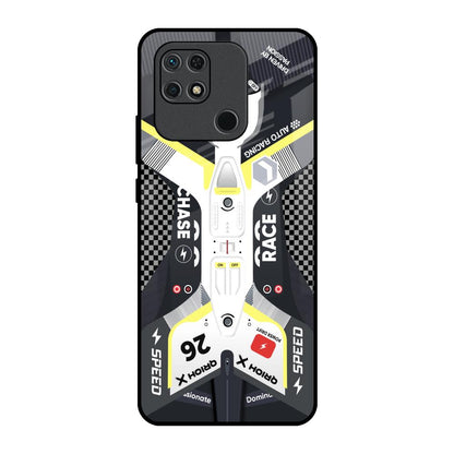 Car Enthusiast Redmi 10 Glass Back Cover Online