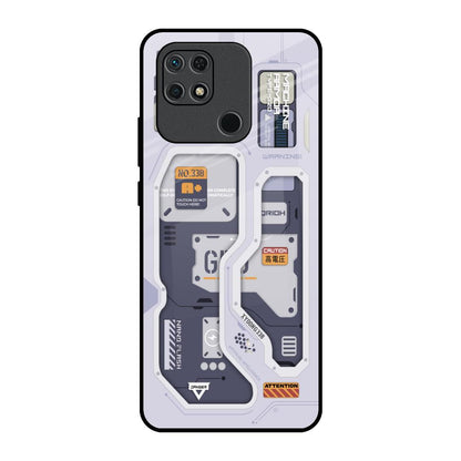 Tech Savvy Redmi 10 Glass Back Cover Online