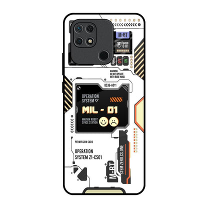Tech Display Redmi 10 Glass Back Cover Online