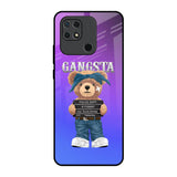 Gangsta Bear Redmi 10 Glass Back Cover Online